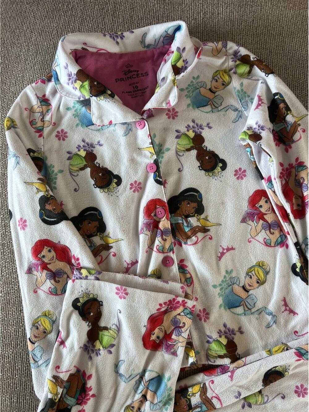 Disney Princess Pajama Set